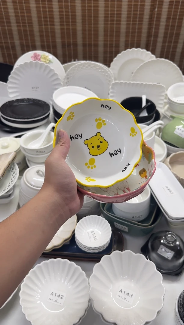 瓷        水果碗