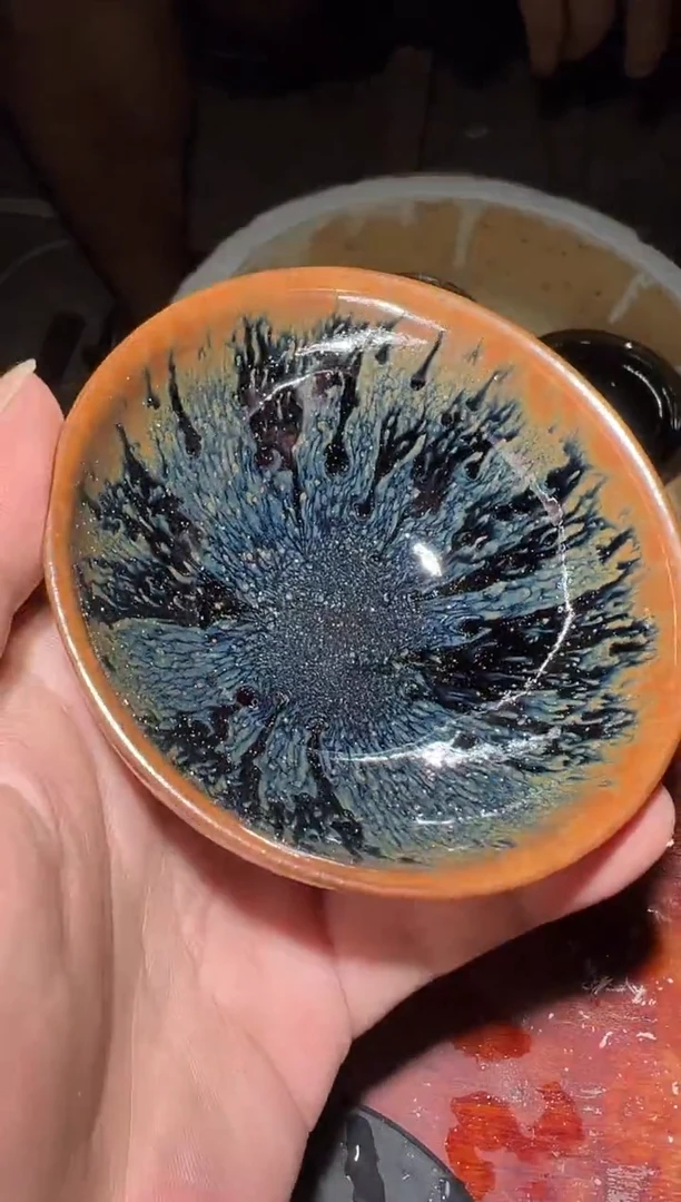 茶盏74宋钰龙窑柴烧开窑360