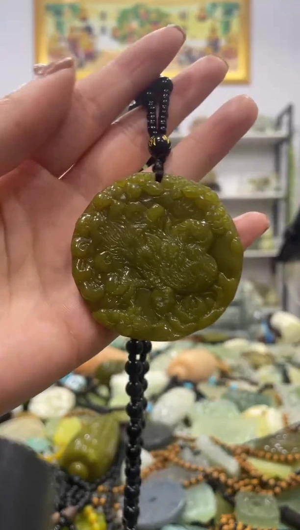 【闪购商品】岫玉吊坠未镶嵌