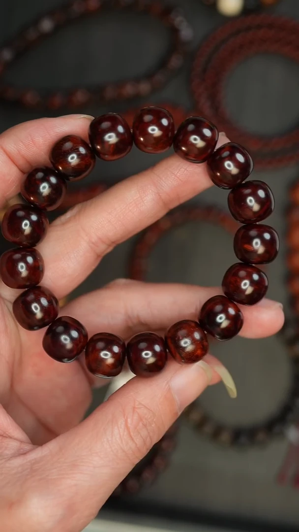 手串/手链小叶紫檀小叶紫檀留疤12*13mm