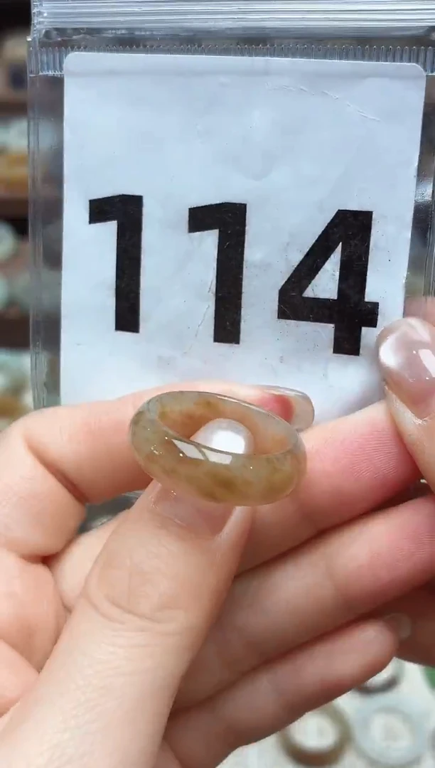 未镶嵌戒圈和田玉14号