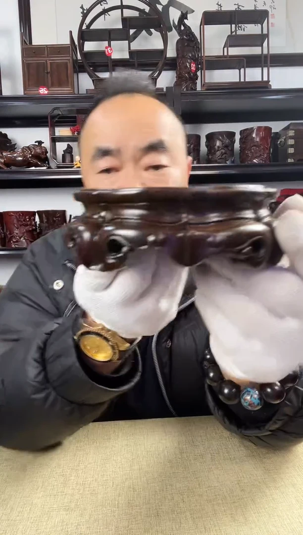 木老李红木工艺品27瑕疵