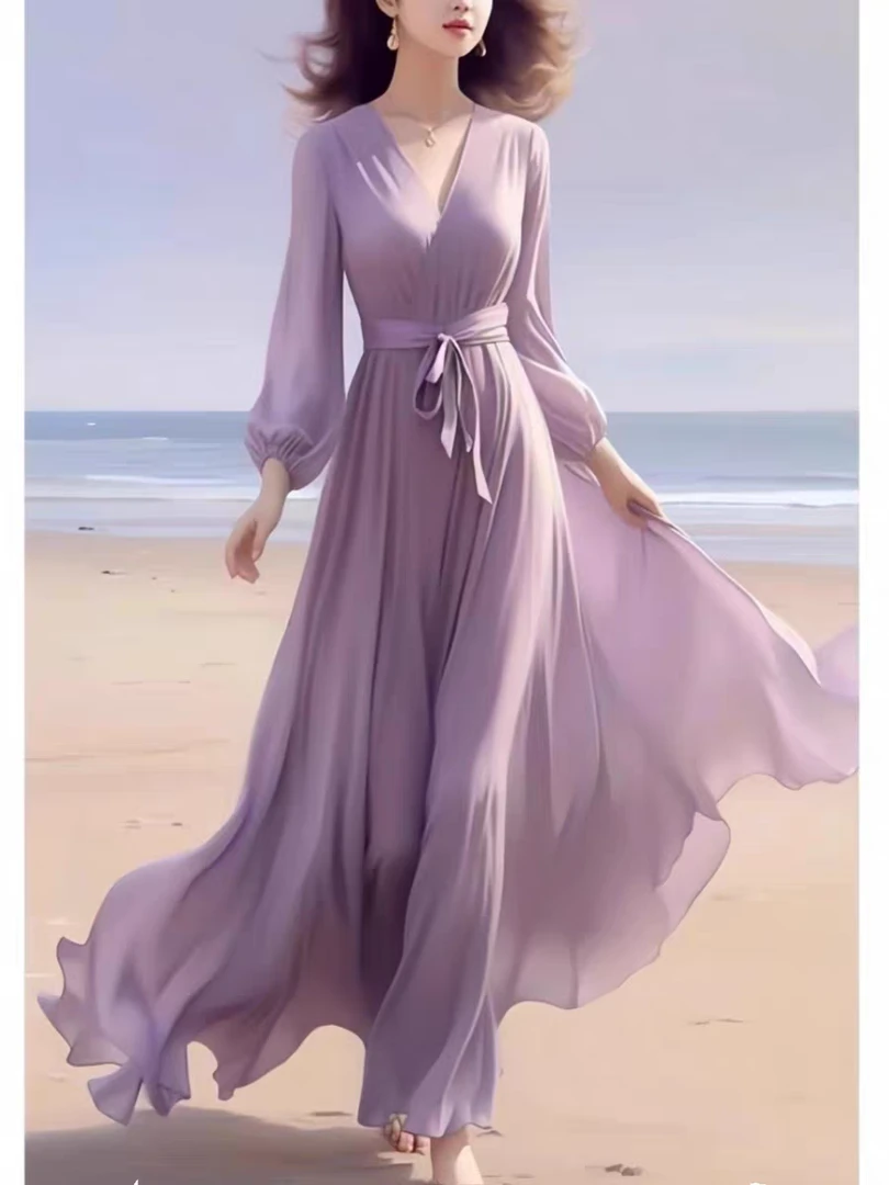 夏季连衣裙时尚的