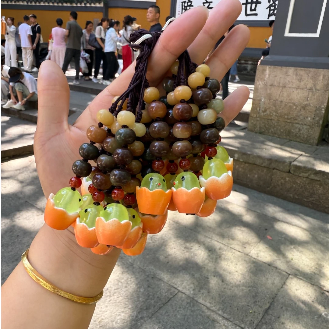 普陀山【万事可破】菩提手机挂件（拍一发二，颜色多样性）