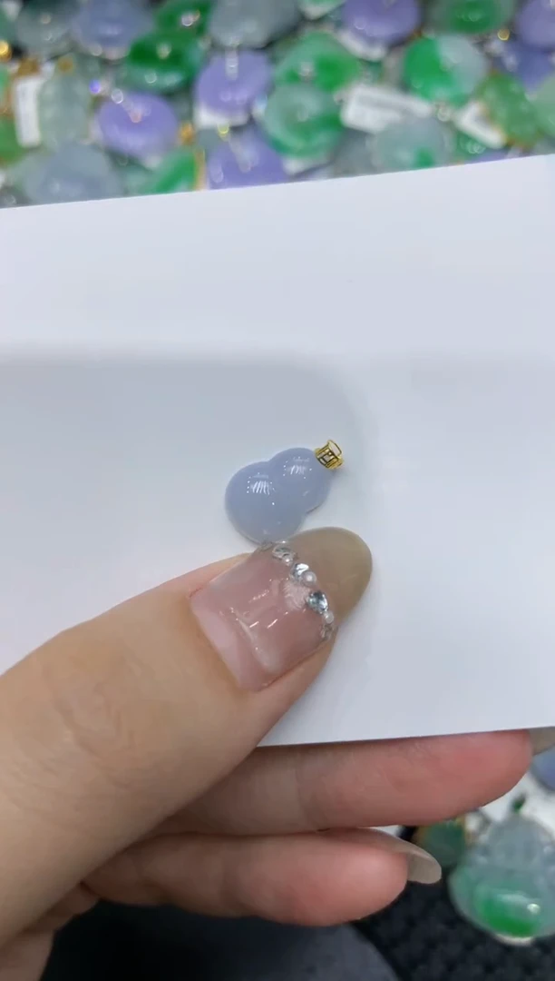 【闪购商品】翡翠颈饰18K金镶嵌222222222