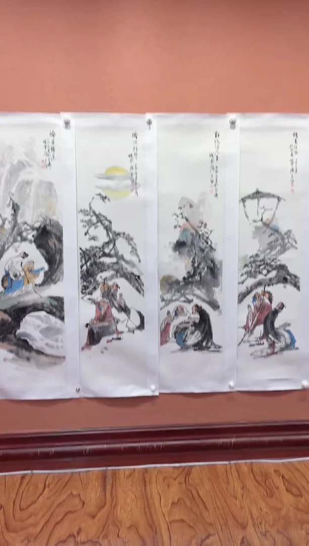 国画师立照老师国画作品