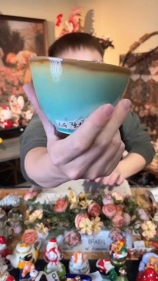 【闪购商品】默认微瑕高端树脂陶瓷摆件Q735