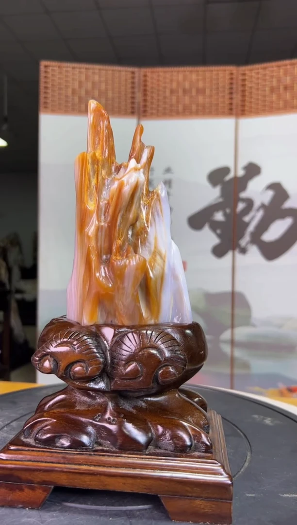 未镶嵌珠宝奇石硅化玉1