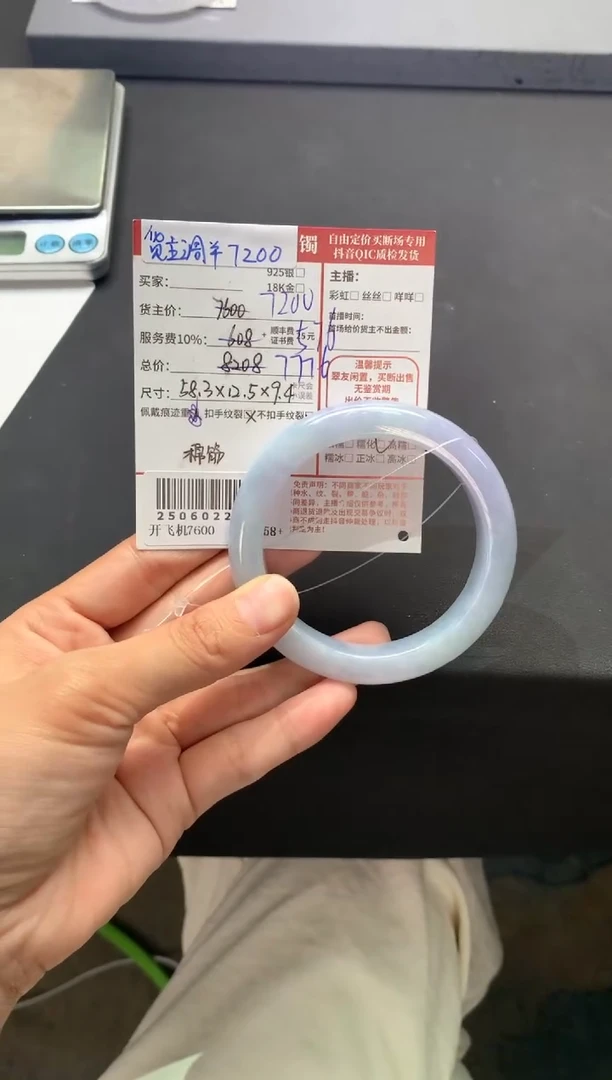 未镶嵌手镯翡翠姐姐250602214