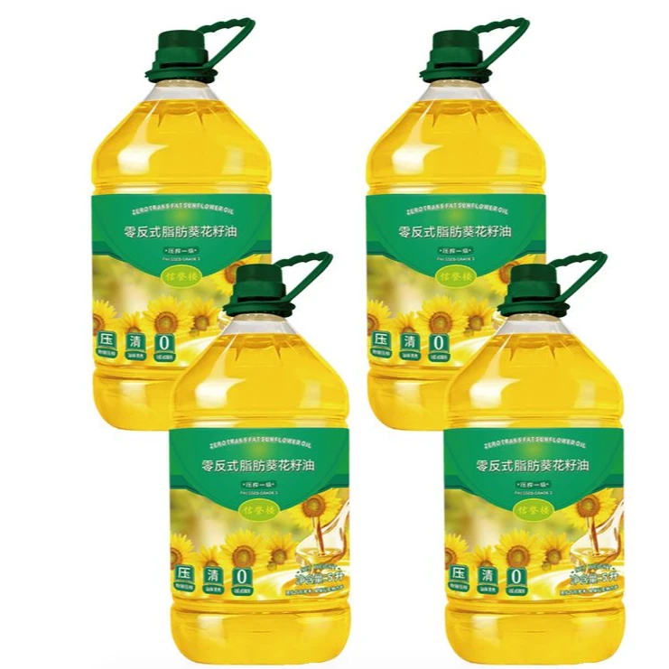 【一箱四桶】信誉楼5L零反式脂肪葵花籽油
