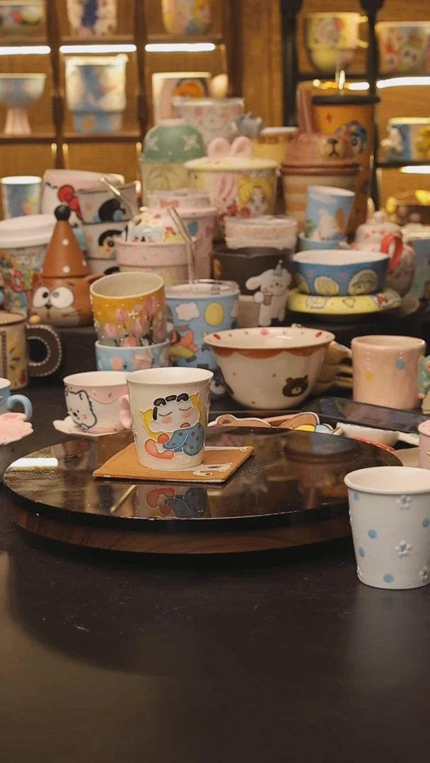 景德镇釉下彩绘设计师款式陶瓷