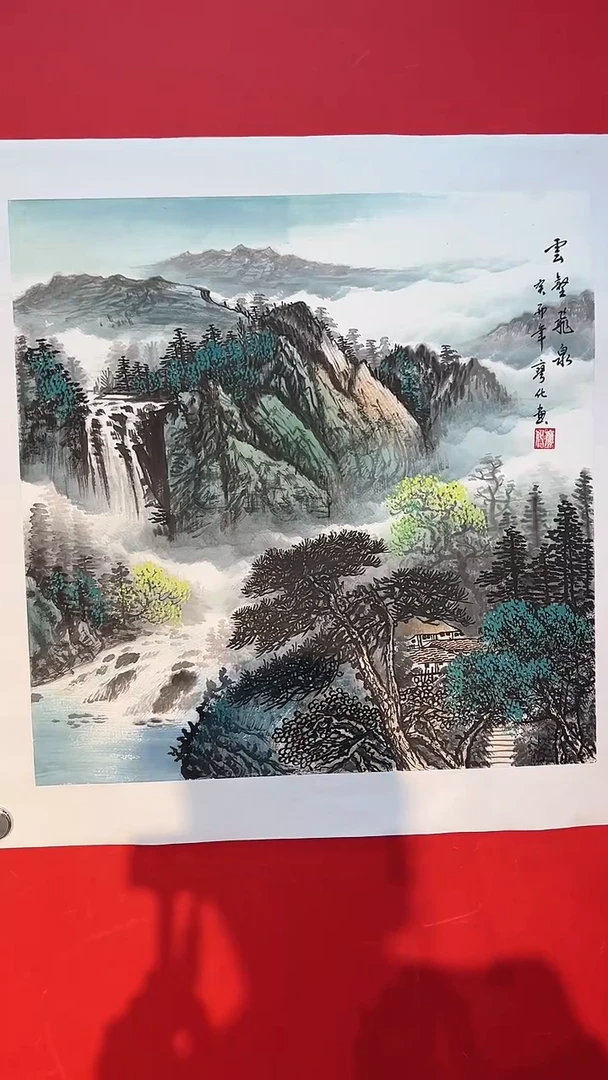 国画廖化老师国画作品