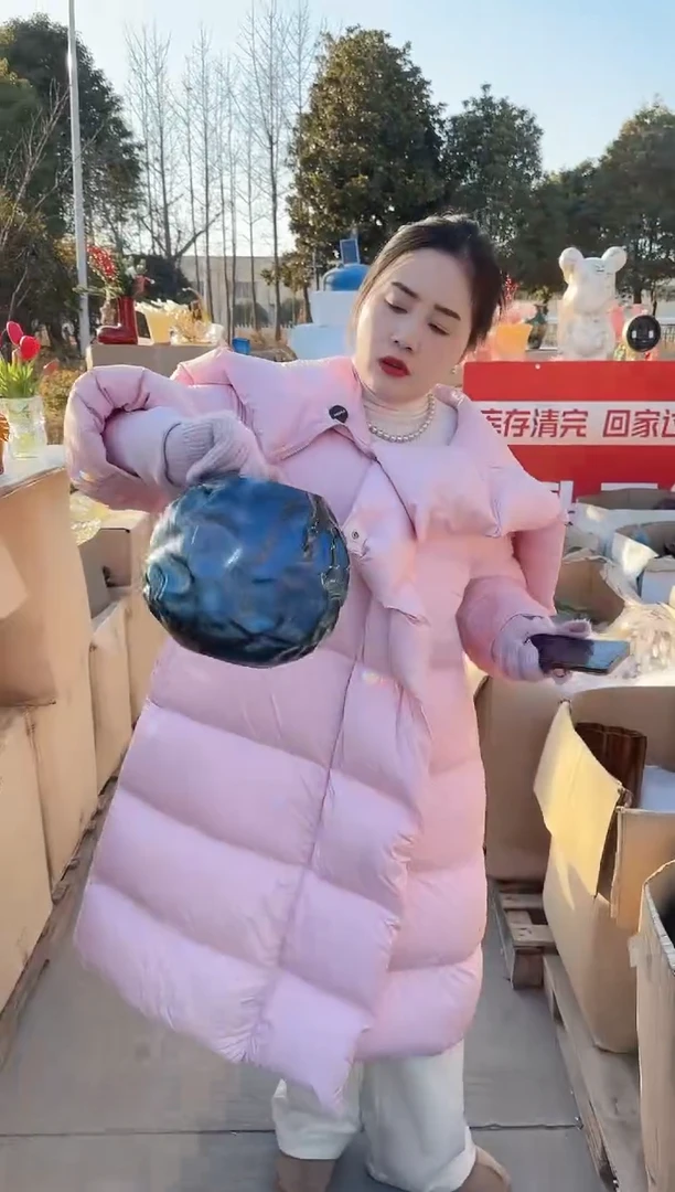 【闪购商品】玻璃安琪微瑕花瓶--RUDUF