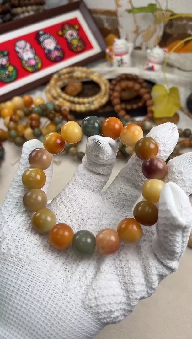 手串菩提根/象牙果a658卡16 干磨泡泡糖微瑕