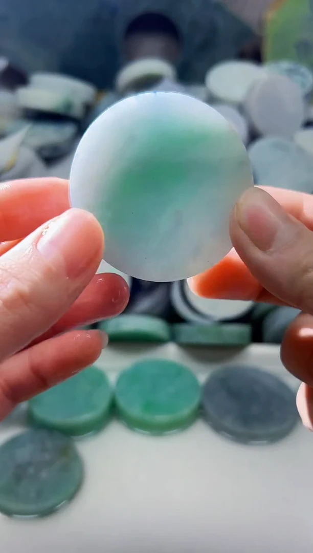 裸石翡翠天然翡翠A货玉 南 733