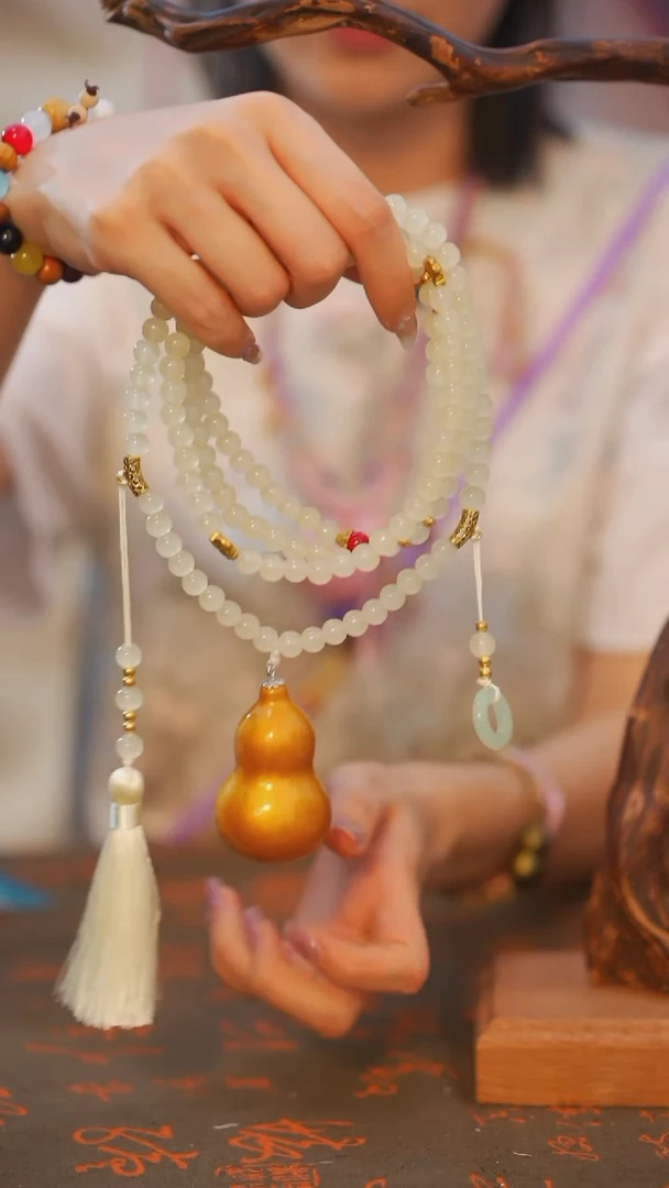 488非遗漆手艺工天然葫芦文玩福禄