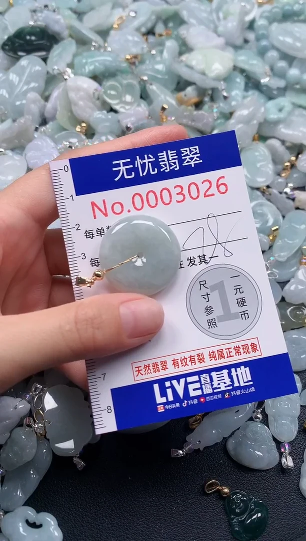 颈饰未镶嵌翡翠3026