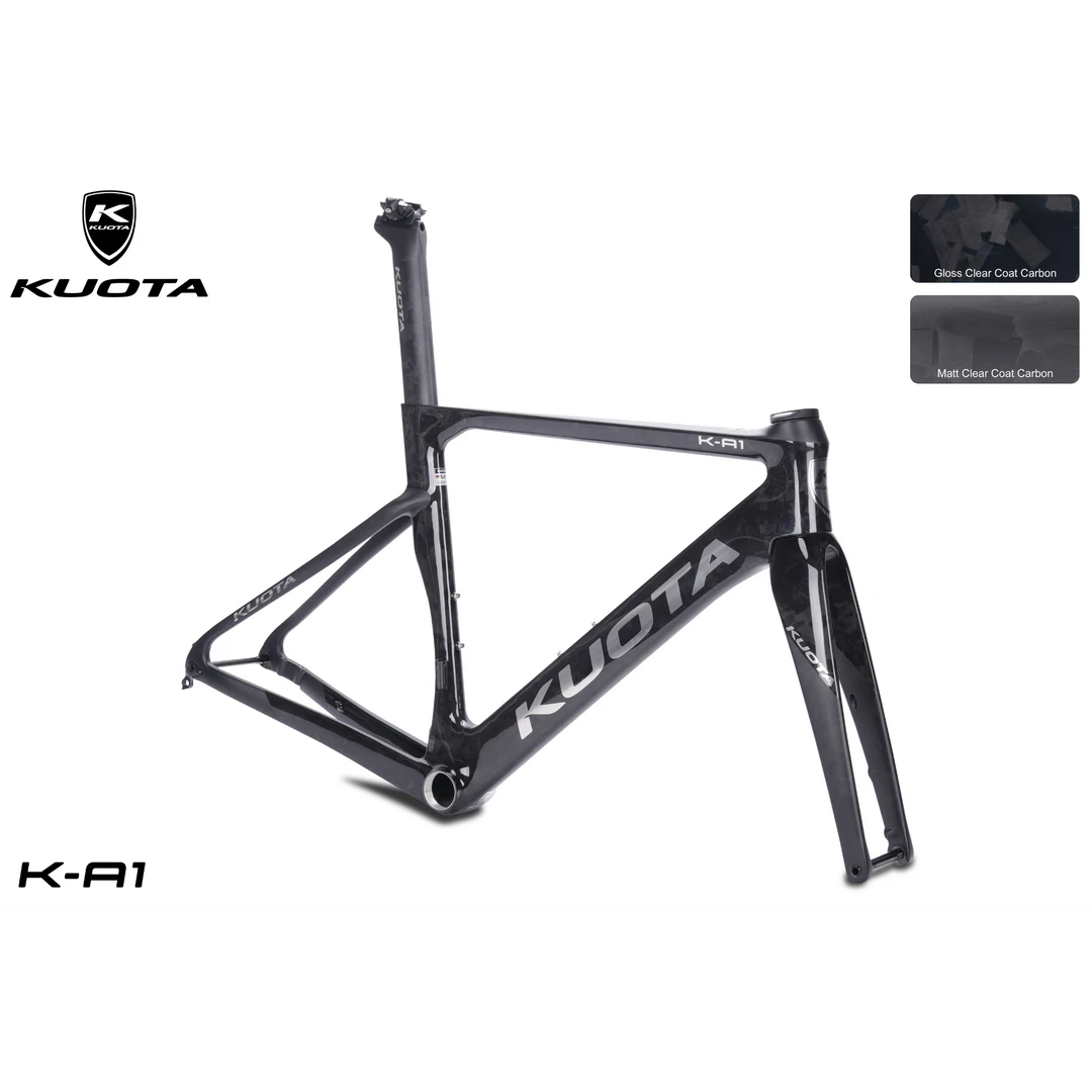 环法品牌KUOTA K-A1 气动碳纤维一体模 公路车架