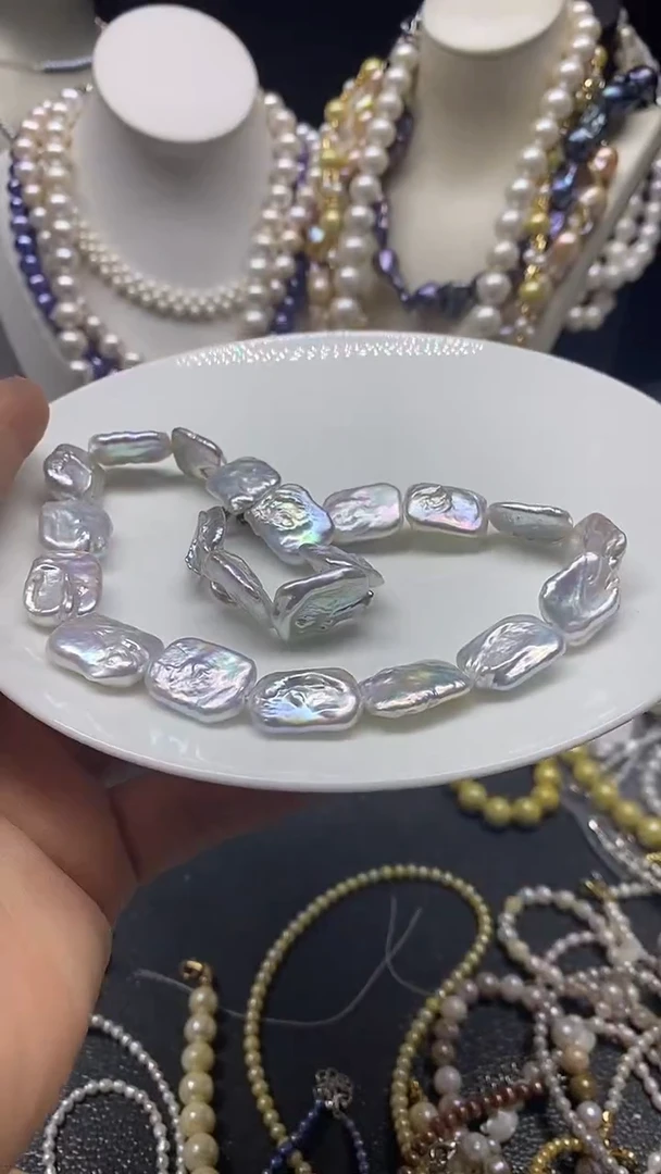 颈饰未镶嵌淡水珍珠多人