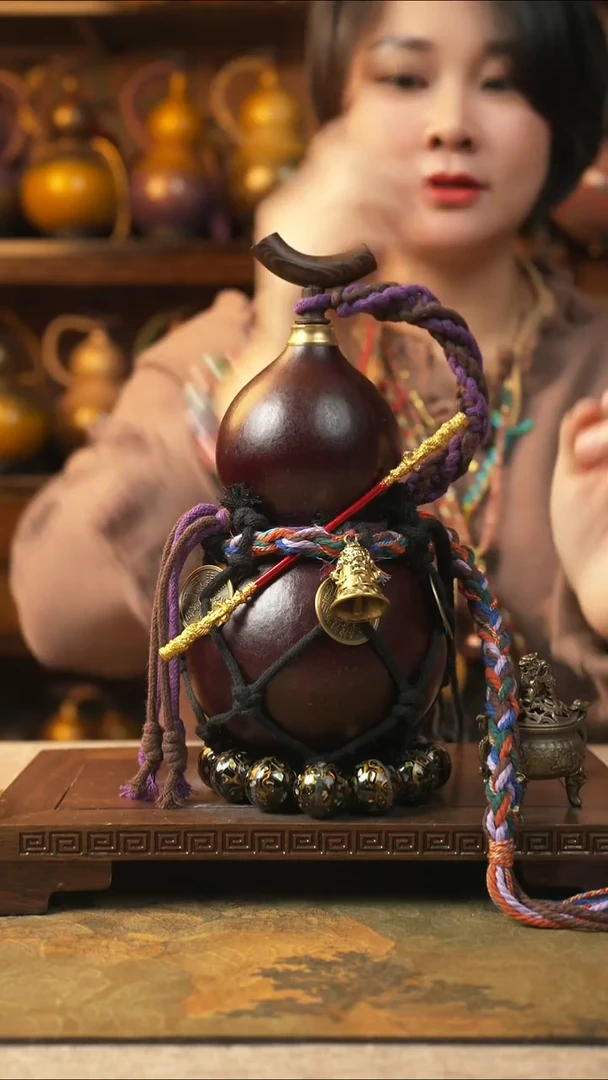 536大漆一物一拍记葫堂出品【不带手串】