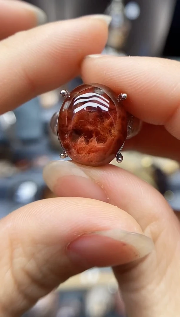 银S925镶嵌珠宝半成品水晶定制定制