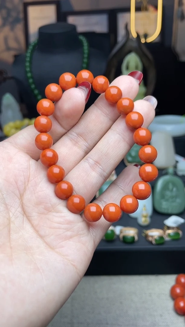 【闪购商品】南红玛瑙手链未镶嵌手串