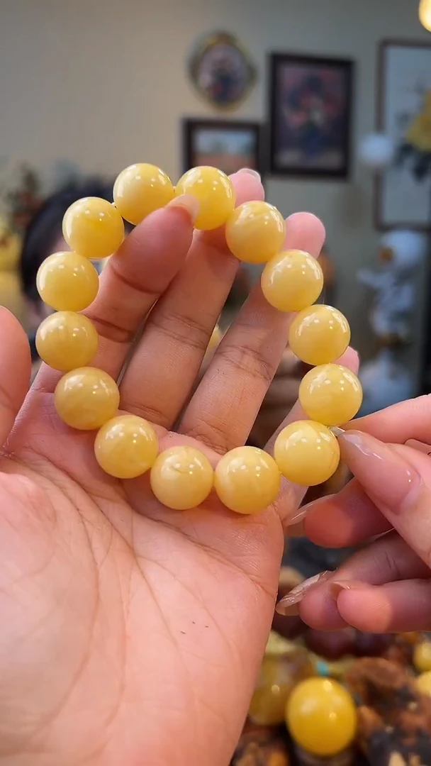 手串蜜蜡未镶嵌成品