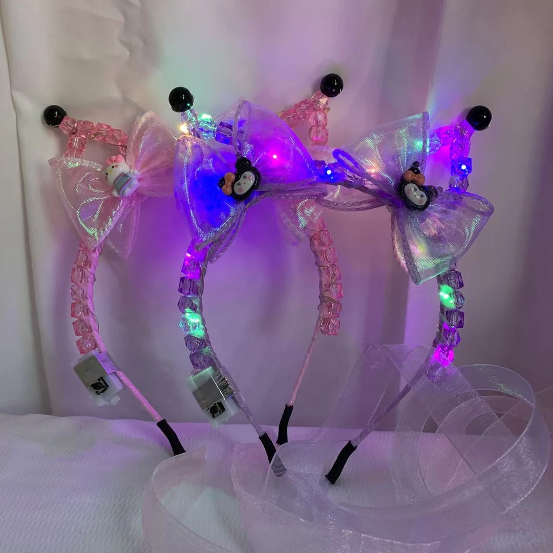 有文精选  炫彩 水晶库洛米发箍 手工DIY制作材料包