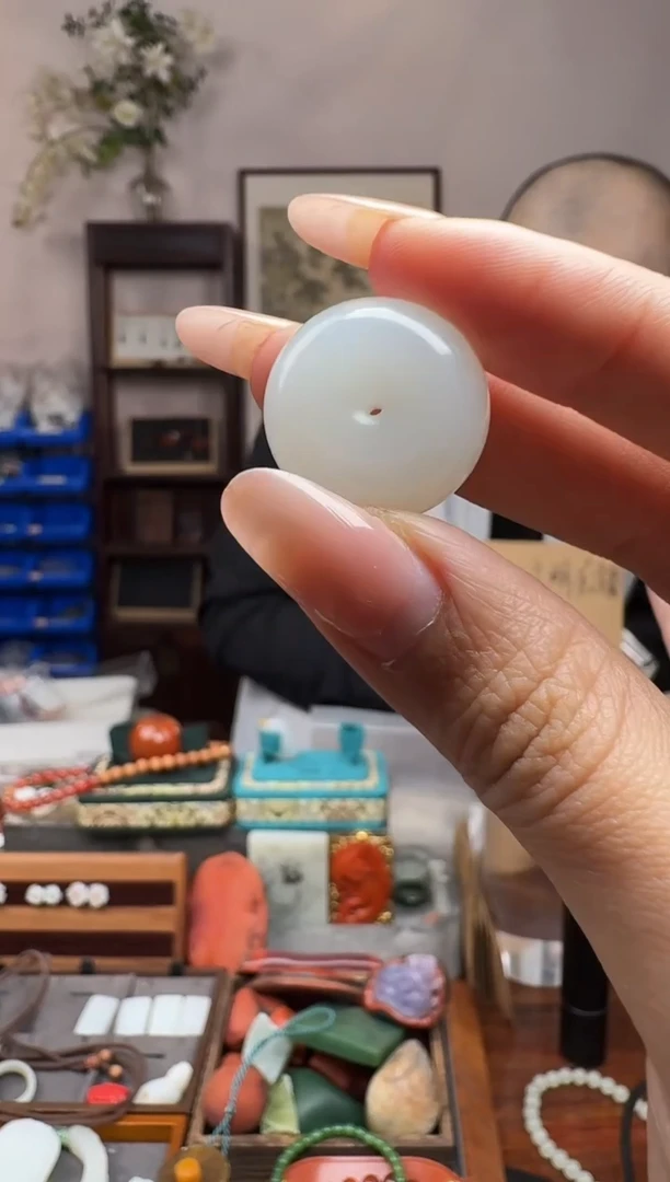 未镶嵌和田玉挂件3526