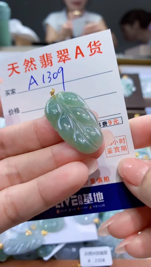 颈饰未镶嵌翡翠天然翡翠A货挂件