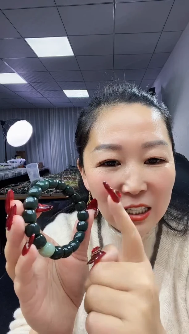 未镶嵌手链和田玉天然和田玉新疆92沙枣青12