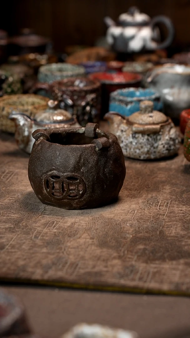 J****C景德镇柴烧志野杯