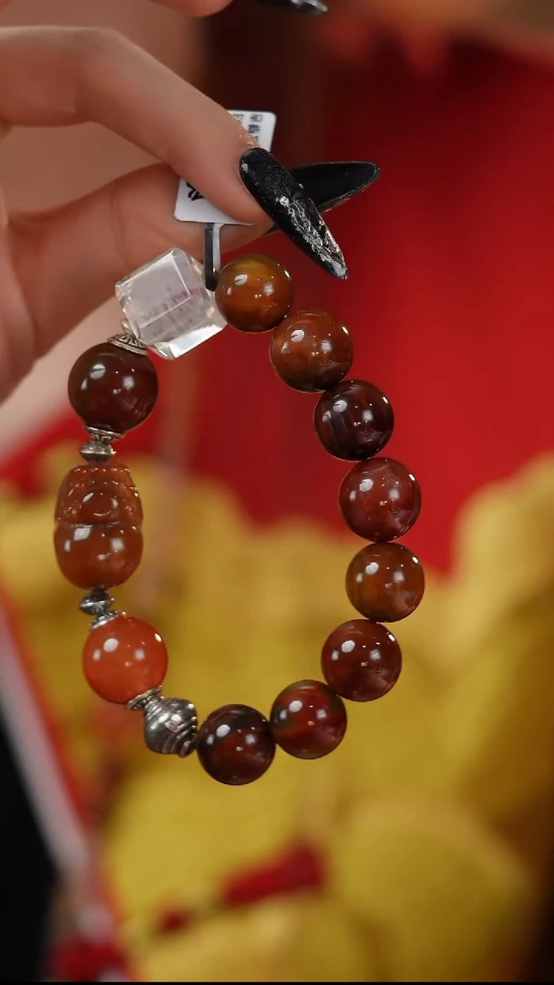 【闪购商品】水晶手串未镶嵌E611Y 梅拉德彩兔毛