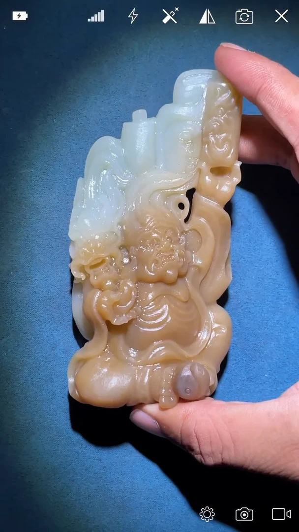 定制和田玉CM   降龙罗汉