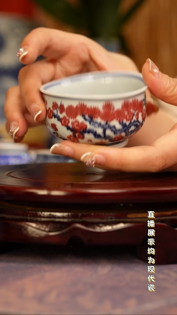 景德镇手工手绘陶瓷杯