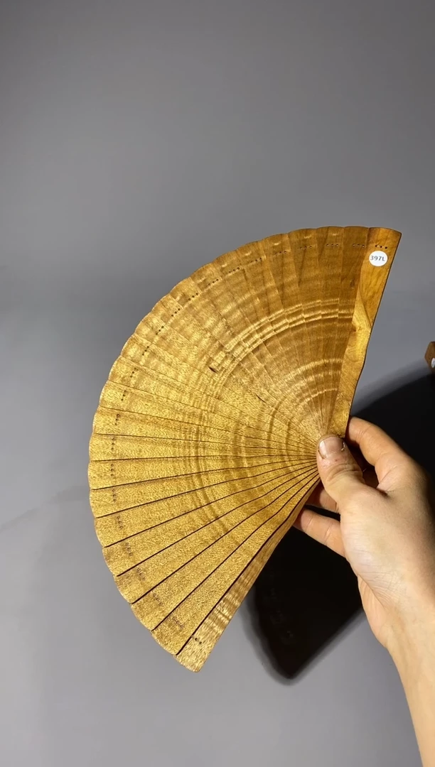 金丝楠397号18cm小叶桢楠扇子