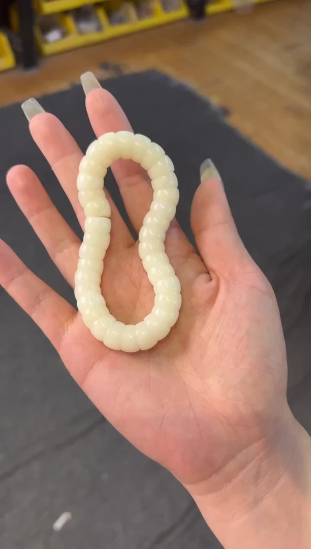 【闪购商品】菩提根/象牙果吊坠    12mm纯白大肠