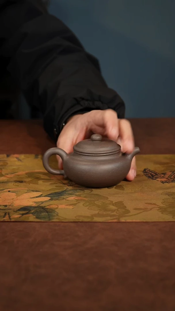 茶壶紫砂游*微瑕仿古