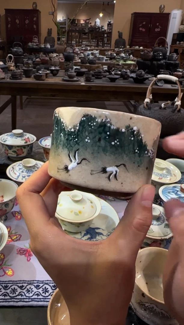 陶瓷景德镇小众手作器物