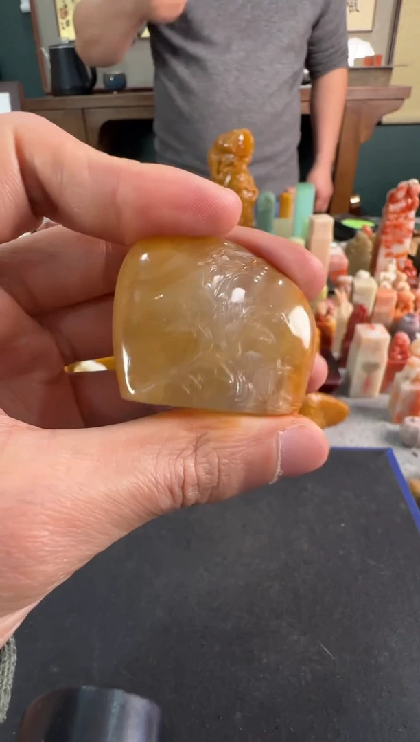 【闪购商品】青田石印石编号编号7426