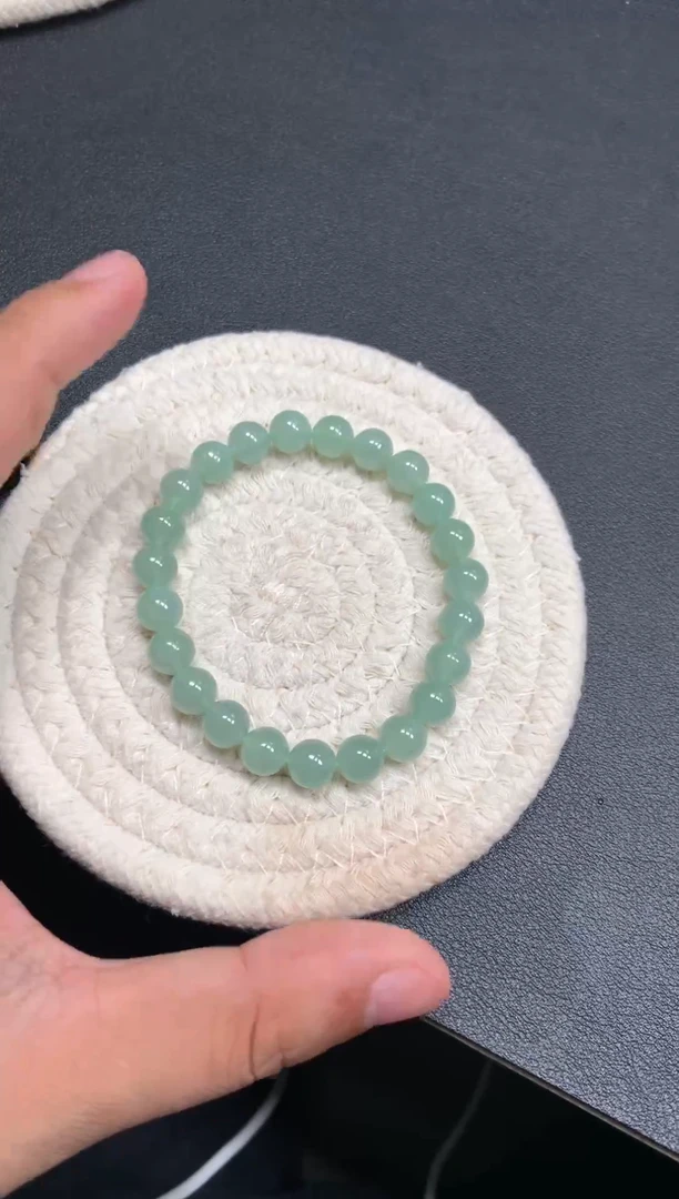 未镶嵌手串翡翠天然缅甸翡翠A货手串A224