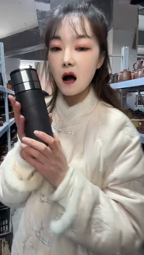 【闪购商品】紫砂盖杯紫砂盖杯刻绘龙保温