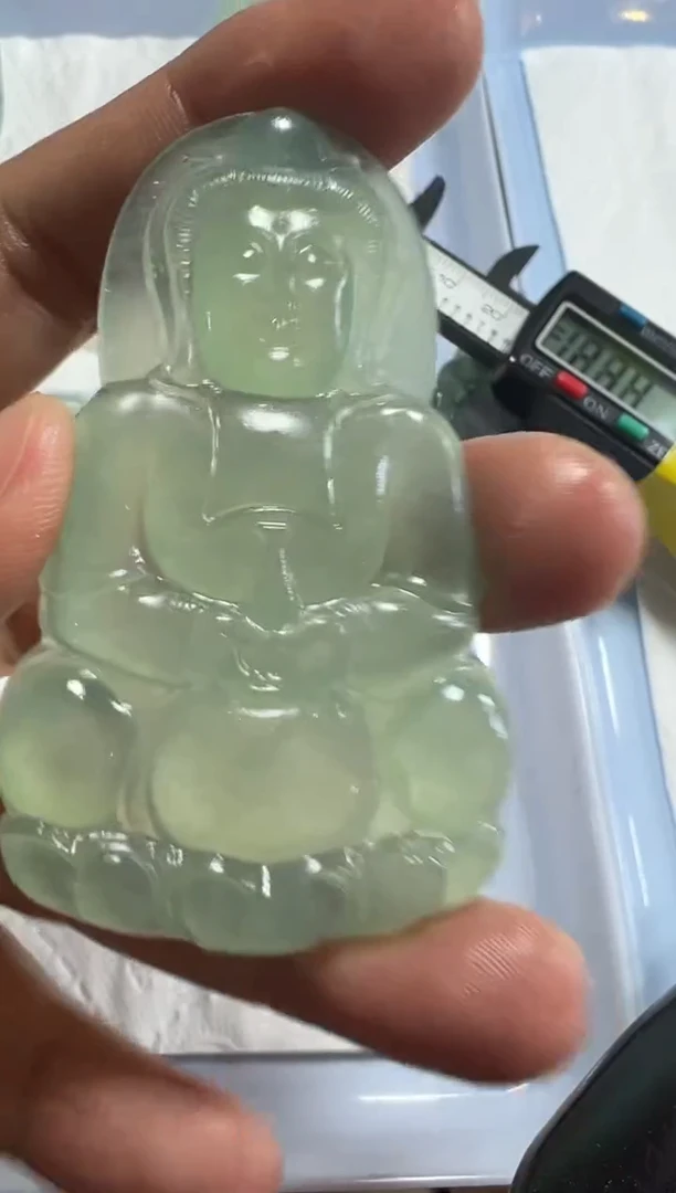 未镶嵌定制翡翠观音
