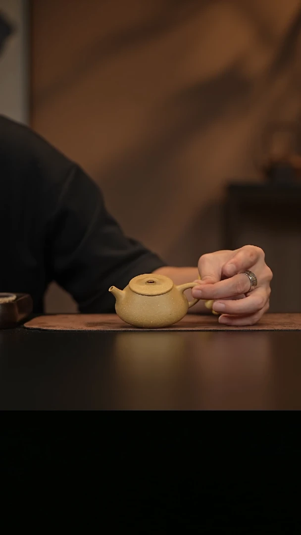 允禾斋  紫砂壶  梨皮 满瓢