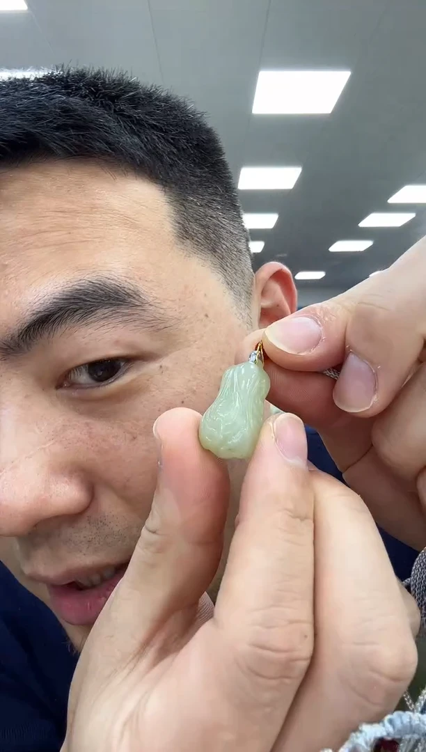 颈饰未镶嵌和田玉若羌百财