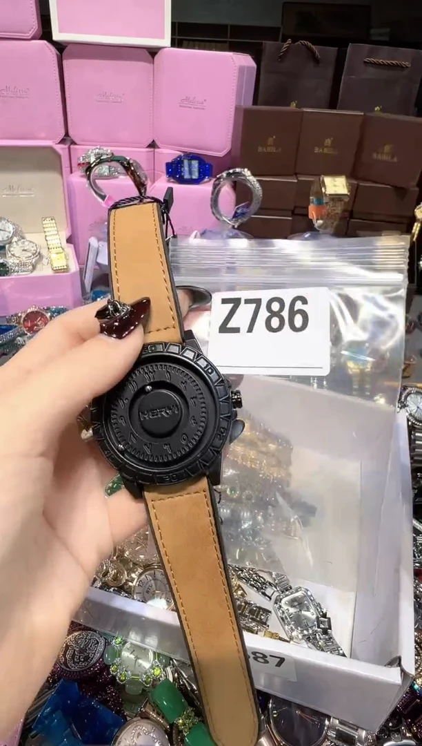 石英机芯不锈钢不锈钢直播定闪专用