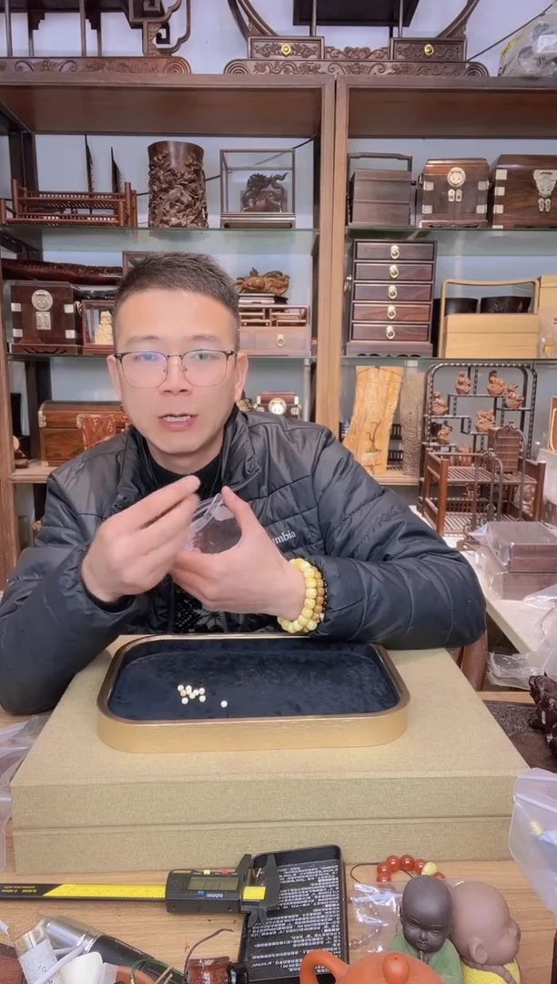 【闪购商品】乌木类书架824猛犸5*6珠子10颗