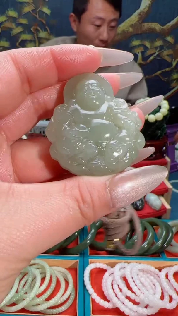 【闪购商品】和田玉吊坠未镶嵌1