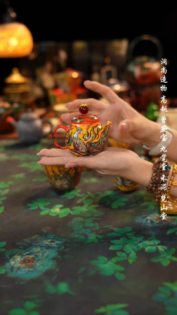 洞尚造物-莫奈九尾狐-壶