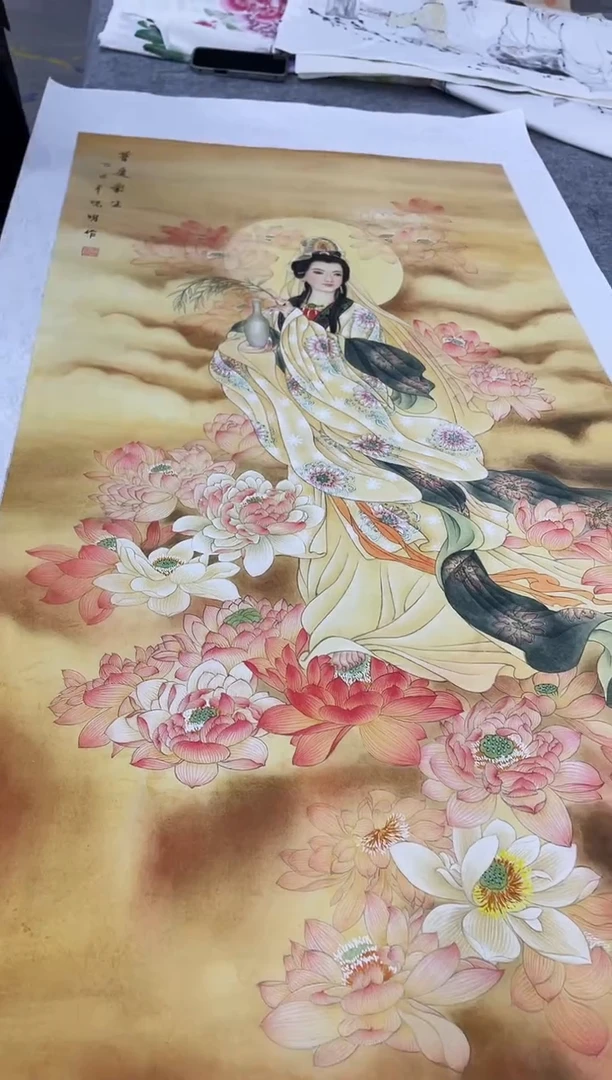 名人名画手工制作